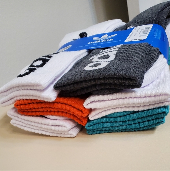 Adidas socks set of 6 - Picture 3 of 5